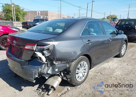 2013 Toyota Camry Le z USA, uszkodzony, nr VIN 4T1BF1FK8DU261196